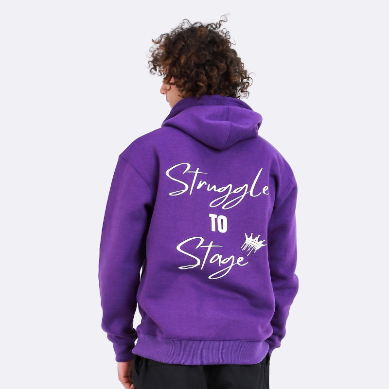 Struggle to Stage Purple Hoodie